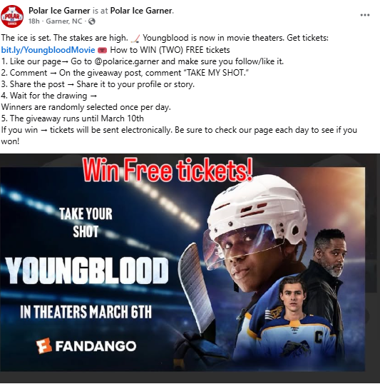 Polar Ice Garner - Facebook Post